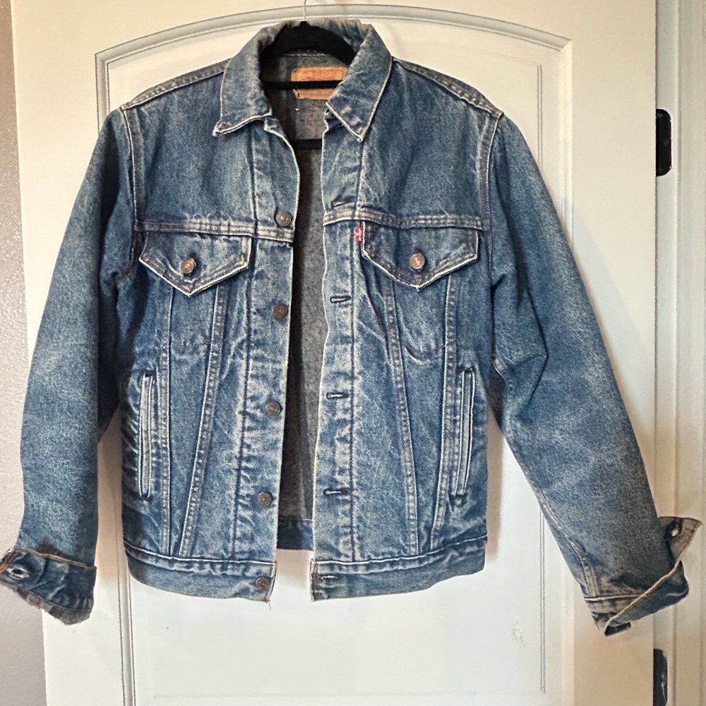 Levi's Blue Lightweight Trucker Jacket